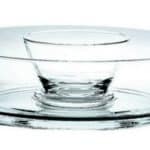 "DRY AGED" SALAD SET IN GLASS 28CM. Mepra Italy