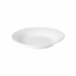 PEARL ΠΙΑΤΟ ΒΑΘΥ ΣΤΡΟΓΓΥΛΟ 24cm ΛΕΥΚΟ stoneware COSTA NOVA
