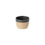 ARENITO LATTE CUP 36CL CHARCOAL STONEWARE COSTA NOVA