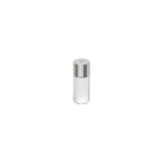 GLASS SALT/PEPPER SHAKER 3 HOLES Ø2mm 40ML 3,5X3,5Χ9CM S/S APS GERMANY