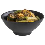 "NERO" BOWL MELAMINE 19CM BLACK 900ml APS GERMANY - Image 2