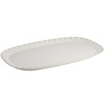 "ARUMI" TRAY MELAMINE GN 1/1 WHITE/BEIGE 53Χ32,5Χ3CM APS GERMANY