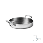 Omelette pan with two handles 36cm PENTOLE AGNELLI Italy