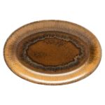 POTERIE MOCHA PLATTER 45.9 x 30.9 H4.7 cm | 258 cl STONEWARE COSTA NOVA