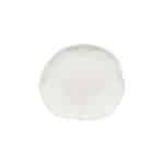 SILVINA SALAD/DESSERT PLATE 23CM FENNEL WHITE STONEWARE COSTA NOVA