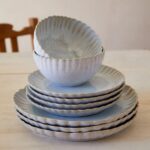 MALLORCA ΠΙΑΤΟ ΡΗΧΟ 27cm SEA STONEWARE COSTA NOVA - Image 2