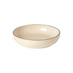 MONTEROSA CREAM COCOA ΠΙΑΤΟ ΒΑΘΥ ΣΑΛΑΤΑΣ 22εκ STONEWARE COSTA NOVA