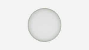 EDGE PLATE FLAT ROUND 20CM GRADIENT SAGE PORCELAIN Bauscher Germany