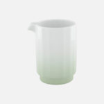 EDGE CREAMER WITHOUT HANDLE 0.15L GRADIENT SAGE PORCELAIN Bauscher Germany