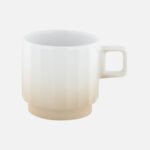 EDGE CUP STACKABLE 0.25LT GRADIANT BEIGE PORCELAIN Bauscher Germany