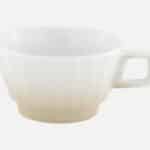 EDGE CUP CONICAL 0.26LT GRADIANT BEIGE PORCELAIN Bauscher Germany