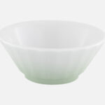 EDGE SMALL DISH ROUND CONICAL 9CM/0.1LT GRADIENT SAGE PORCELAIN Bauscher Germany