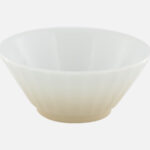 EDGE BOWL ROUND CONICAL 13CM/0.37LT GRADIANT BEIGE PORCELAIN Bauscher Germany
