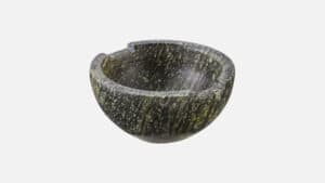 SPOTLIGHTS BOWL ROUND 9CM FOREST 70ML STONEWARE PLAYGROUND