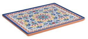 "ARABESQUE" GN 1/2 ΔΙΣΚΟΣ ΜΕΛΑΜΙΝΗΣ TERRACOTTA 32,5Χ26,5Χ2ΕΚ APS GERMANY