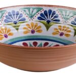 "ARABESQUE" BOWL MELAMINE TERRACOTTA 31CM | 3L APS GERMANY