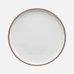 SHIRO PLATE FLAT COUPE WITH RIM 24CM PORCELAIN SCHONWALD Germany
