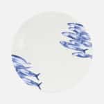 UNLIMITED PLATE DEEP COUP OCEAN BREEZE 24CM PORCELAIN SCHONWALD Germany
