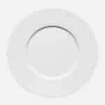 CANVAS PLATE FLAT WITH RIM 28CM PORCELAIN SCHONWALD Germany