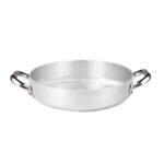 COOKING LINE OMELETE PAN 2 HANDLES ALUMINIUM 14CM 3mm PENTOLE AGNELLI Italy