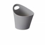 T5284.Τ GREY ICE BUCKET BLACK 1200ml LEONE