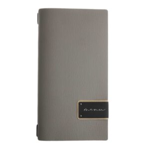 CHEF ΦΑΚΕΛΟΣ ΜΕΝΟΥ Α4 SLIM 17,4Χ31,8ΕΚ ΓΚΡΙ DAGSTYLE