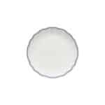 VILA DESSERT PLATE 21CM WHITE BLUE FILET STONEWARE COSTA NOVA