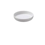 T8072 MELAMINE PLATE DEEP WHITE 21X4CM LEONE ITALY