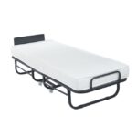 Folding Bed 77x195x55cm/Mattress 12cm
